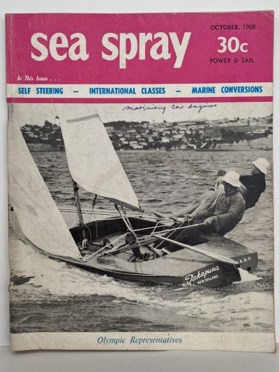 VINTAGE MAGAZINE: Sea Spray - October 1968 - Vol. 23, No. 9