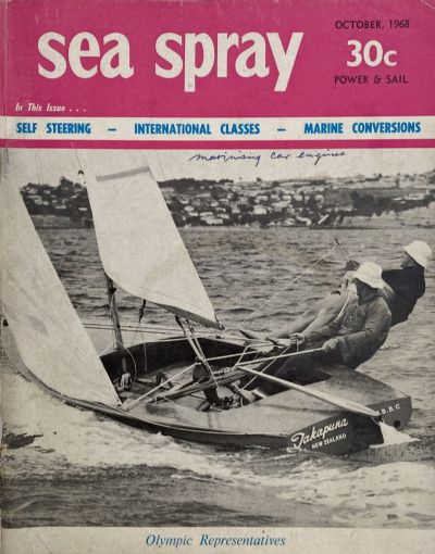 VINTAGE MAGAZINE: Sea Spray - October 1968 - Vol. 23, No. 9