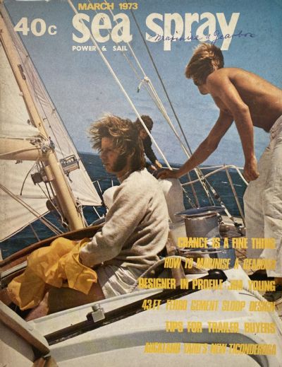 VINTAGE MAGAZINE: Sea Spray - March 1973 - Vol. 28, No. 2