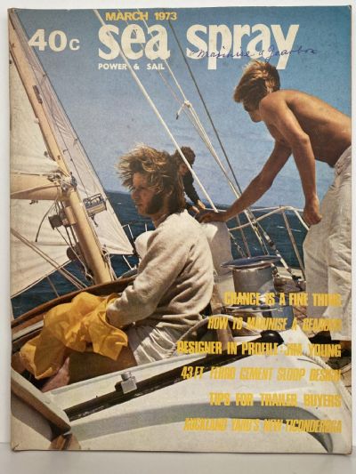 VINTAGE MAGAZINE: Sea Spray - March 1973 - Vol. 28, No. 2