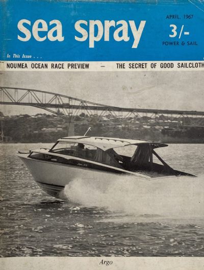 VINTAGE MAGAZINE: Sea Spray - April 1967 - Vol. 22, No. 3