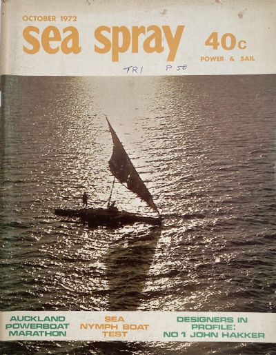 VINTAGE MAGAZINE: Sea Spray - October 1972 - Vol. 27, No. 9