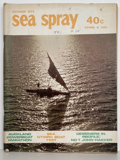 VINTAGE MAGAZINE: Sea Spray - October 1972 - Vol. 27, No. 9