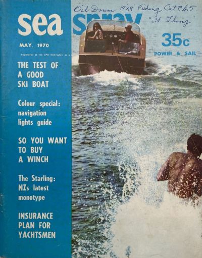 VINTAGE MAGAZINE: Sea Spray - May 1970 - Vol. 25, No. 4