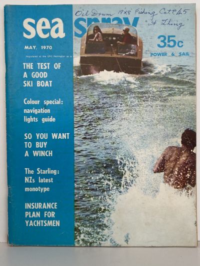 VINTAGE MAGAZINE: Sea Spray - May 1970 - Vol. 25, No. 4