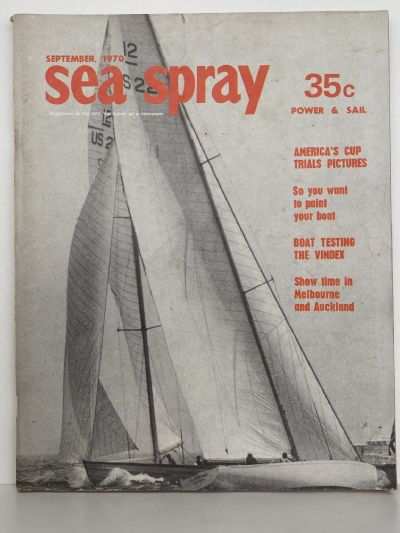 VINTAGE MAGAZINE: Sea Spray - September 1970 - Vol. 25, No. 8