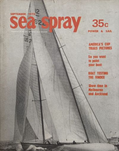 VINTAGE MAGAZINE: Sea Spray - September 1970 - Vol. 25, No. 8