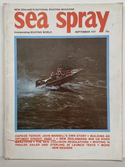 VINTAGE MAGAZINE: Sea Spray - September 1977 - Vol. 32, No. 8