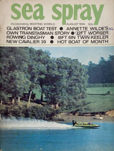 VINTAGE MAGAZINE: Sea Spray - August 1974 - Vol. 29, No. 7