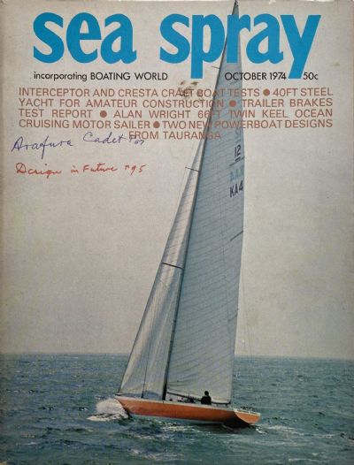 VINTAGE MAGAZINE: Sea Spray - October 1974 - Vol. 29, No. 9