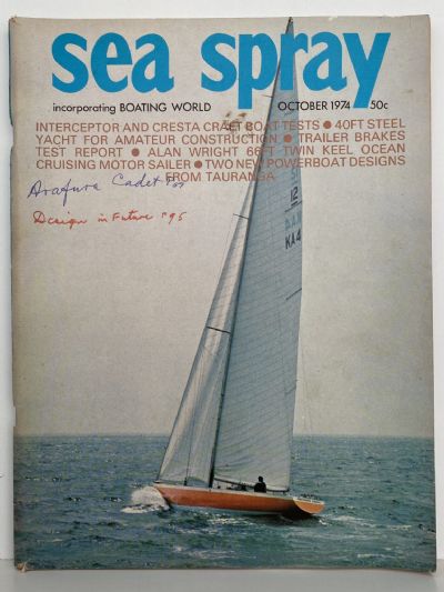 VINTAGE MAGAZINE: Sea Spray - October 1974 - Vol. 29, No. 9