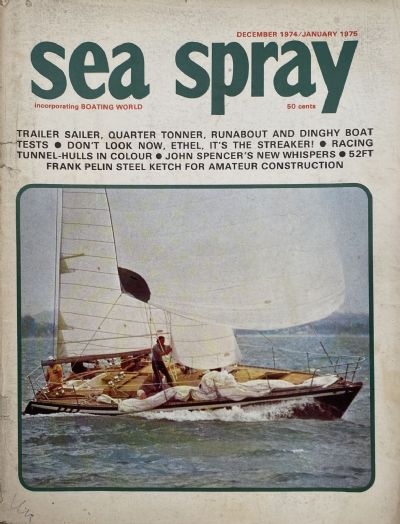 VINTAGE MAGAZINE: Sea Spray - December 1974 / January 1975 - Vol. 29, No. 11