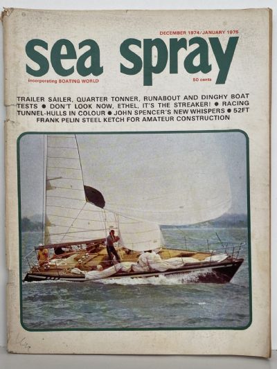 VINTAGE MAGAZINE: Sea Spray - December 1974 / January 1975 - Vol. 29, No. 11