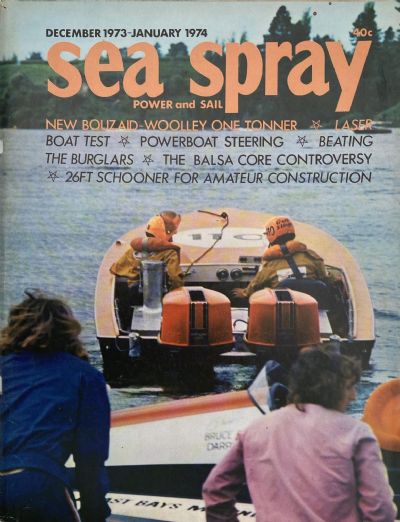 VINTAGE MAGAZINE: Sea Spray - December 1973 / January 1974 - Vol. 28, No. 11