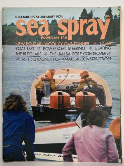 VINTAGE MAGAZINE: Sea Spray - December 1973 / January 1974 - Vol. 28, No. 11