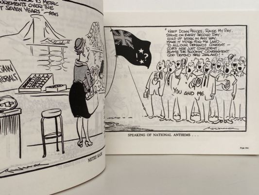 MIN'S SAUCE: Cartoons from the New Zealand Herald 1970 - 1976