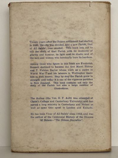 CENTENNIAL HISTORY of ALL SAINTS PARISH, Nelson 1862 - 1962