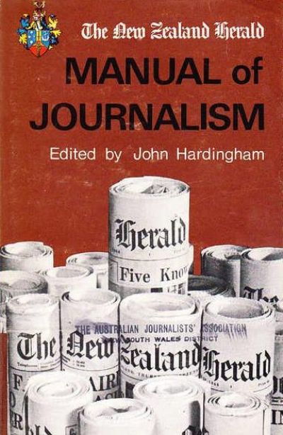 MANUAL OF JOURNALISM - New Zealand Herald