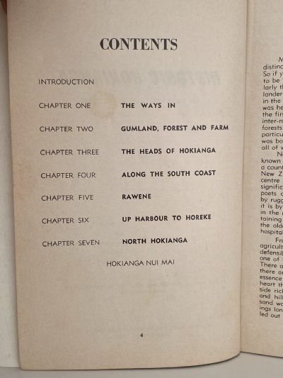 HISTORIC HOKIANGA: An Introductory Guide Book