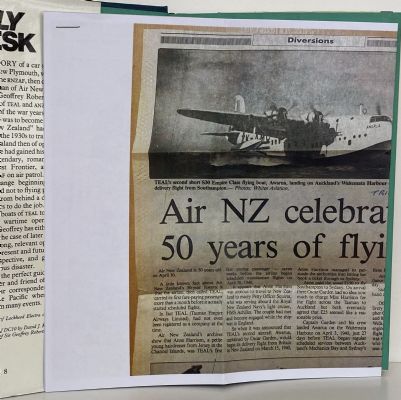 TO FLY A DESK: Sir Geoffrey Roberts Father of Air New Zealand