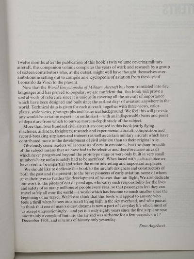 WORLD ENCYCLOPAEDIA OF CIVIL AIRCRAFT