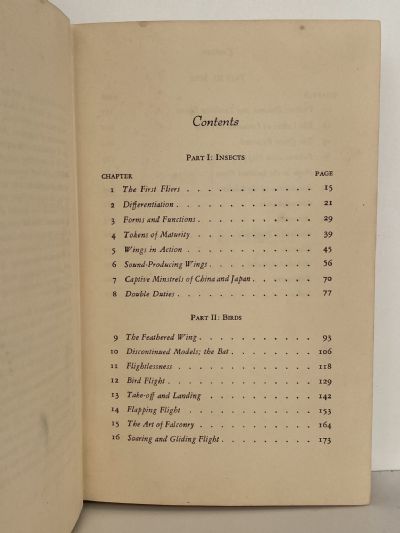 WINGS: Insects, Birds, Men