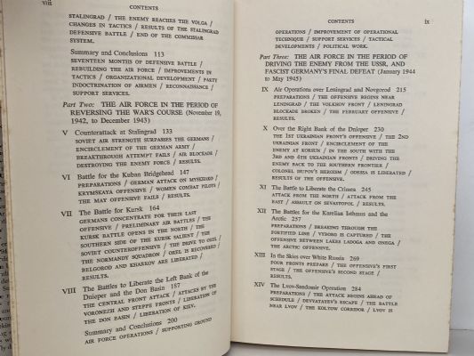 THE SOVIET AIR FORCE IN WORLD WAR II: The Official History