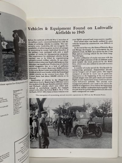 LUFTWAFFE AIRFIELD EQUIPMENT