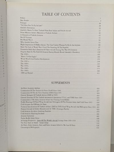A CHRONICLE OF TURKISH AVIATION