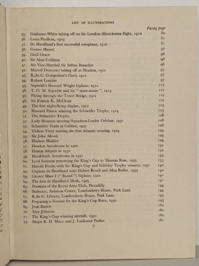 FELLOWSHIP OF THE AIR: Jubilee Book of The Royal Aero Club 1901-1951