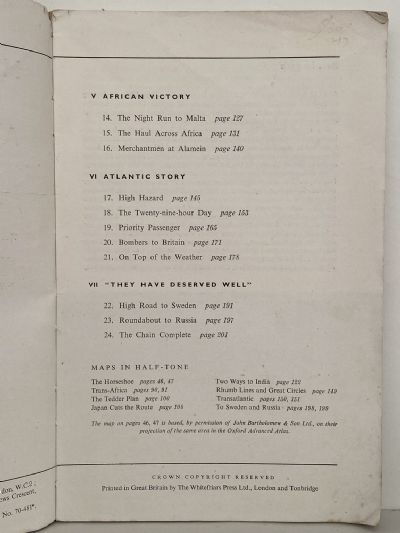 MERCHANT AIRMEN: British Civil Aviation 1939 - 1944