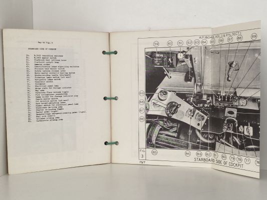 PILOT'S NOTES TYPHOON 1A & 1B AEROPLANE SABRE II ENGINE