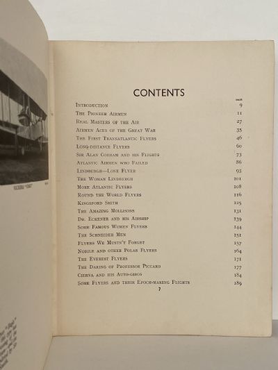 THE BOOK OF FAMOUS FLYERS