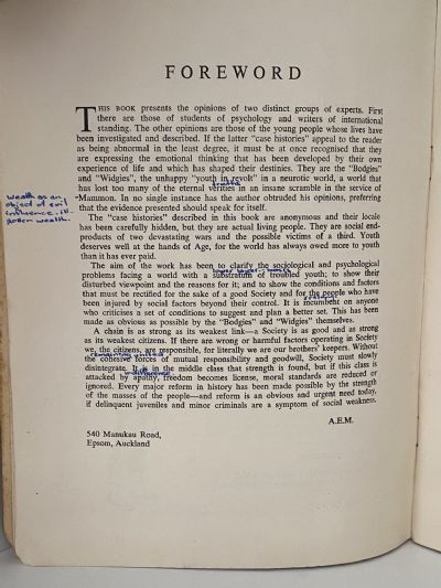 THE BODGIE: A Study in Abnormal Psychology