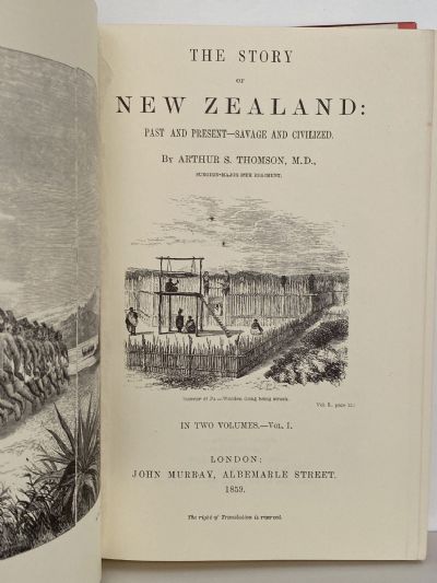 THE STORY OF NEW ZEALAND: Past and Present - Savage and Civilized - 2 Volumes