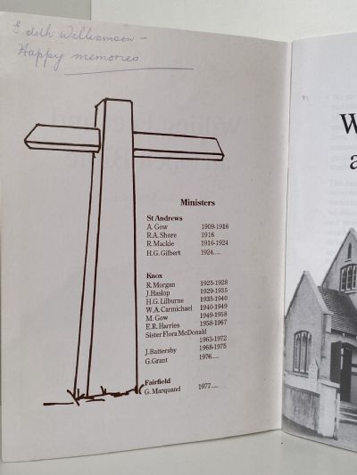 WILLING FEET AND AN OPEN BIBLE