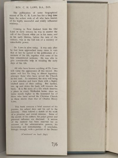REV. C. H. LAWS: Memoir and Addresses