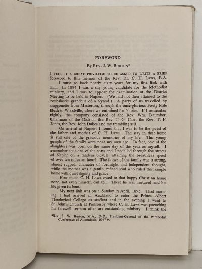 REV. C. H. LAWS: Memoir and Addresses