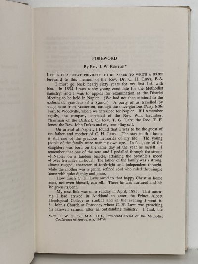 REV. C. H. LAWS: Memoir and Addresses