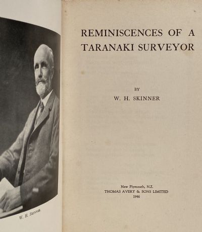 REMINISCENCES OF A TARANAKI SURVEYOR