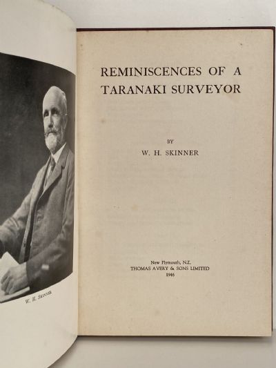 REMINISCENCES OF A TARANAKI SURVEYOR