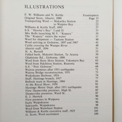 THROUGHOUT THE EAST COAST: The Story of Williams & Kettle Ltd