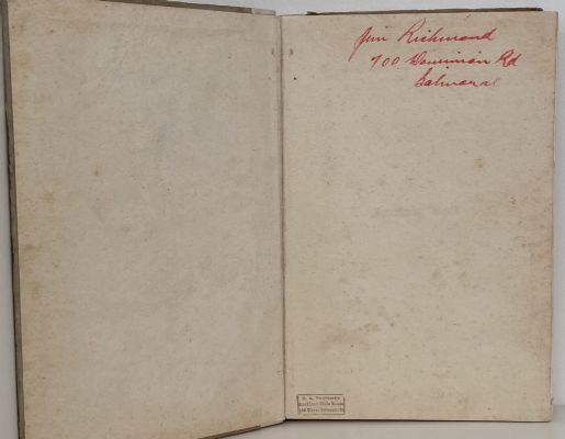 LOOKING BACK: Or Personal Reminiscences by The Widow of a Pioneer Settler