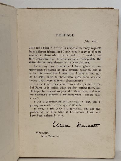 LOOKING BACK: Or Personal Reminiscences by The Widow of a Pioneer Settler