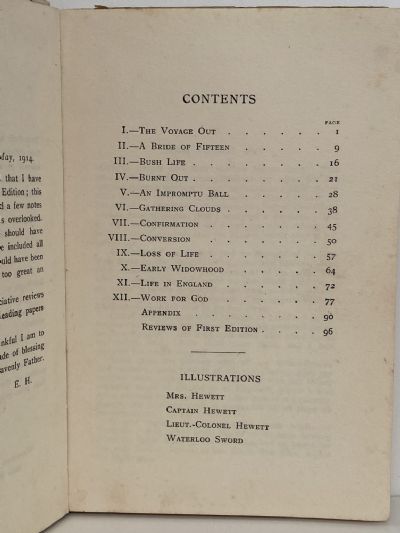 LOOKING BACK: Or Personal Reminiscences by The Widow of a Pioneer Settler