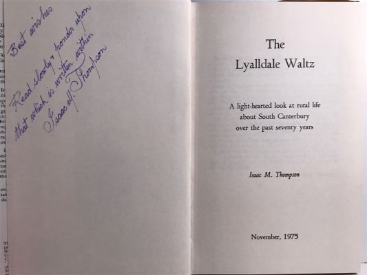 THE LYALLDALE WALTZ