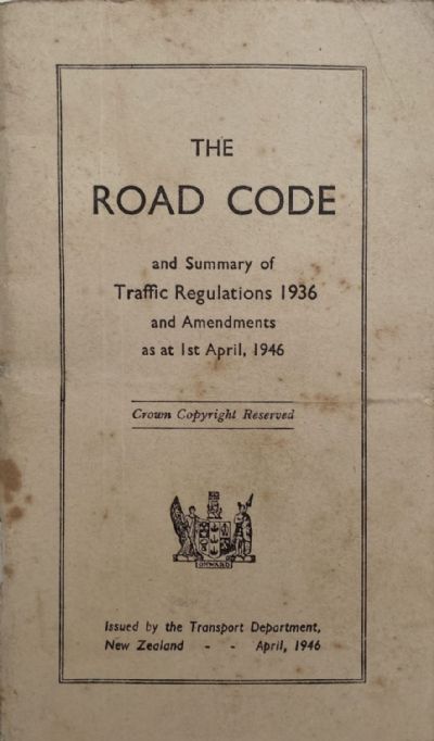 THE ROAD CODE: 1936, 1946 