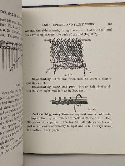 KNOTS, SPLICES AND FANCY WORK