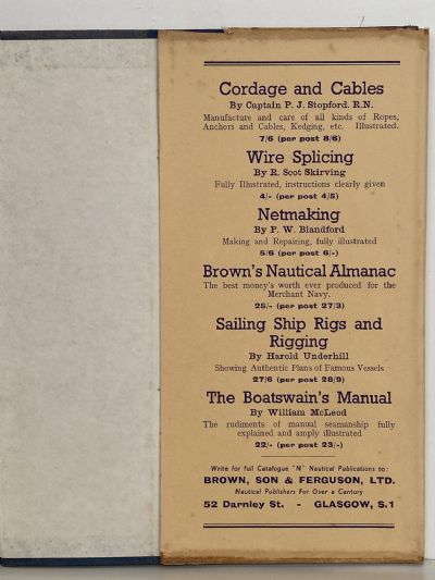 KNOTS, SPLICES AND FANCY WORK
