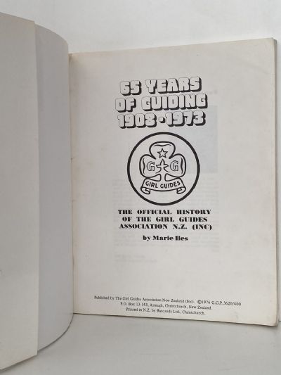 65 YEARS OF GUIDING IN NEW ZEALAND 1908-1973